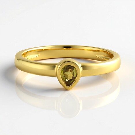 Anello in argento con Sfene