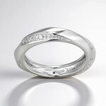 Anello in argento con Zircone (Adela Silber)