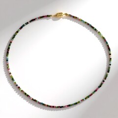 Collana in argento con Tormalina (Adela Silber)