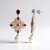 Boucles d'oreilles en argent et Perle blanche de culture d'eau douce (Dallas Prince Designs)