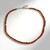 Collier en argent et Grenat Hessonite