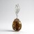 Pendentif en argent et Quartz Dinosaure