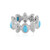 Bague en argent et Turquoise Sleeping Beauty (Dallas Prince Designs)