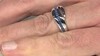 Anillo en plata con Zafiro azul de Tulear (de Melo Essence)