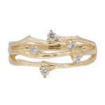 Anillo en oro con Diamante SI1 (H) (CIRARI)