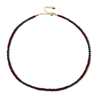 Collana in argento con Rubino