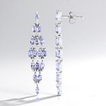 Orecchini in argento con Tanzanite