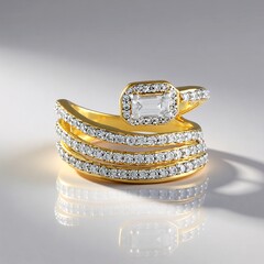 Anello in argento con Zircone