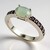 Anello in argento con Opale di Welo