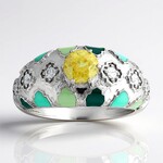 Anillo en plata con Esfena (SAELOCANA)
