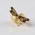 Anello in argento con Ambra Baltica (dagen)