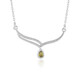 Sphene Silver Necklace