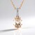 Collana in argento con Morganite del Madagascar