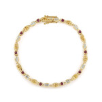 Edelstein-Silberarmband (de Melo Essence)