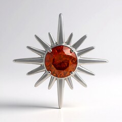 Ciondolo in argento con Sfalerite (de Melo Essence)