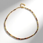 Collana in argento con Zircone Canarino