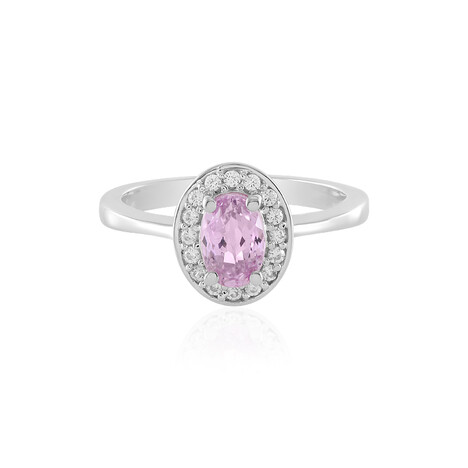 Bague en argent et Kunzite