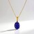Collana in oro con Tanzanite AAA (CIRARI)