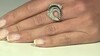 Zilveren ring met zirkonen (MONOSONO COLLECTION)