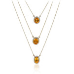 Ban Ka Cha-Oranger Saphir-Goldcollier
