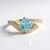Anello in oro con Zircone Ratanakiri (de Melo Gold)