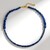 Collana in argento con Cianite del Nepal