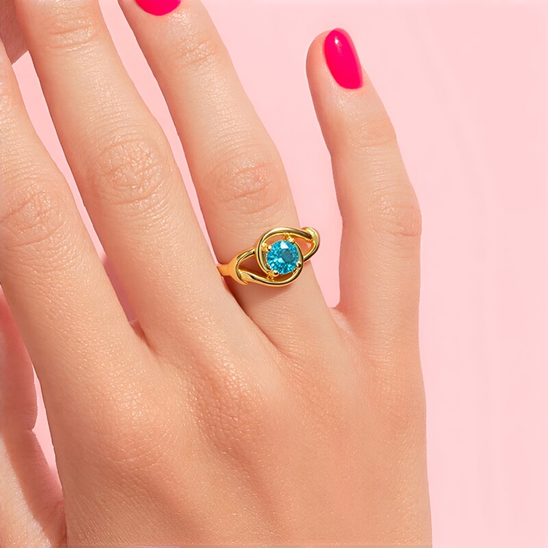 Bague en argent et Zircon de Ratanakiri