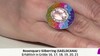 Anillo en plata con Cuarzo rosa (SAELOCANA)