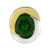 Pendentif en argent et Diopside de Russie (MONOSONO COLLECTION)