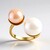Anello in argento con Perla d'Acqua Dolce Bianca (TPC)