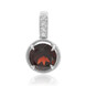 Ciondolo in argento con Granato Mozambico