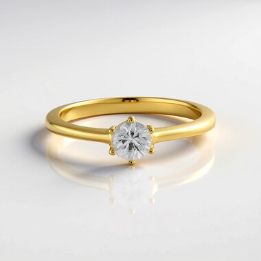 Anello in argento con Zircone