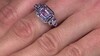 Anillo en plata con Amatista Rosa de Francia