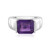 Sambia-Amethyst-Silberring (de Melo)