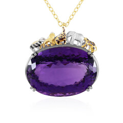 Collier en argent et Améthyste