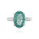 Anello in argento con Fluorite Verde