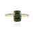 Ludwigit-Peridot-Goldring (de Melo)