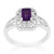 Amethyst-Silberring