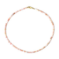 Collana in argento con Opale Rosa