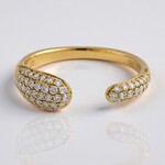 Anello in oro con Diamante Flawless (F) (LUCENT DIAMONDS)