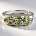 Anello in argento con Tormalina Cuprian