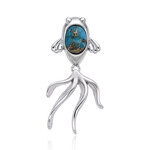 Edelstein-Silberanhänger