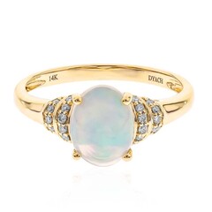 Anillo en oro con Ópalo Welo AAA (CIRARI)