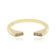 Bague en argent et Diamant champagne I3