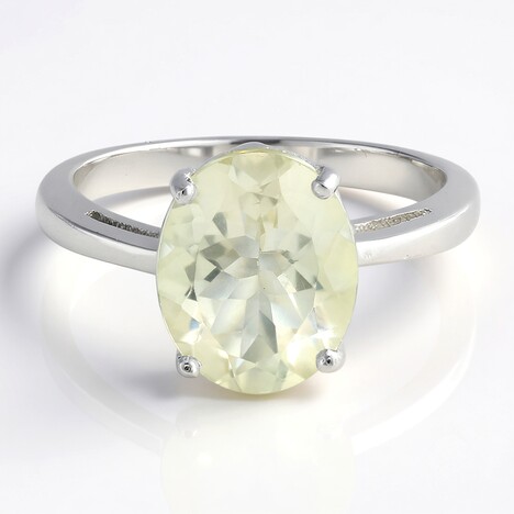 Anello in argento con Ortoclasio