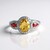 Bague en argent et Béryl jaune
