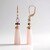 Pink Chalcedony Silver Earrings (KM by Juwelo)