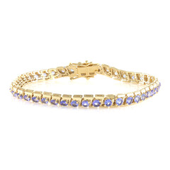 Tansanit-Silberarmband