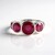 Anello in argento con Zaffiro Rosa del Madagascar (de Melo Essence)