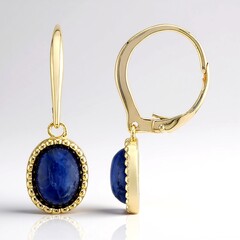 Orecchini in argento con Sodalite